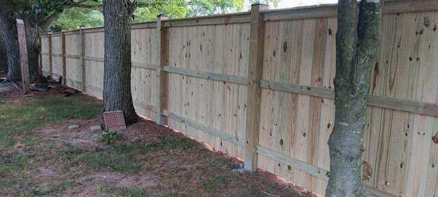 Wood Privacy Fence Project Mount Jackson, VA