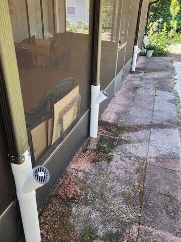 Buried Downspouts