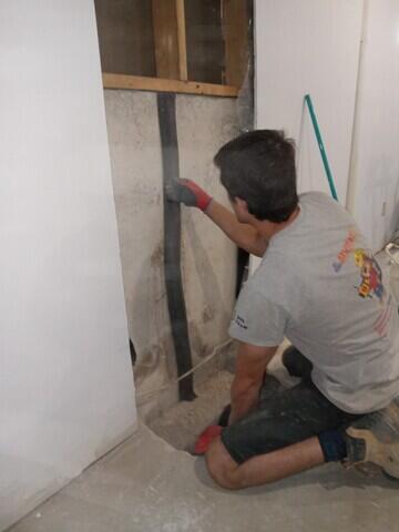 Drainage foam