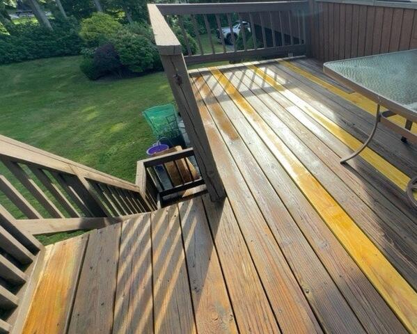 Exterior of Deck