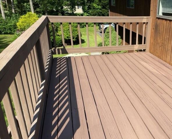 Exterior of Deck