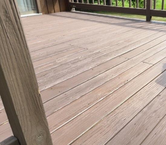 Exterior of Deck