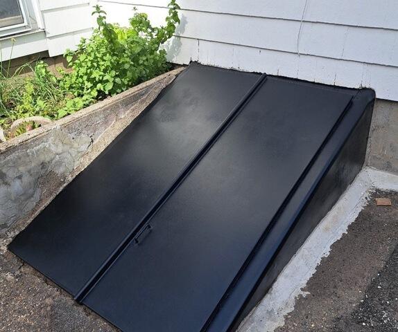 Exterior of Basement Bulkhead Entry Door