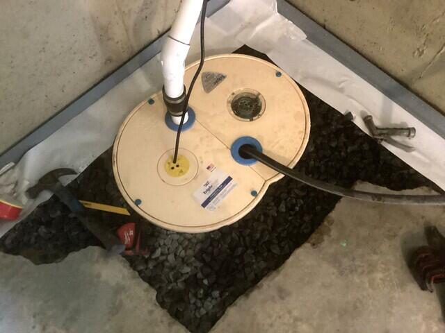 TripleSafe Sump Pump In Place