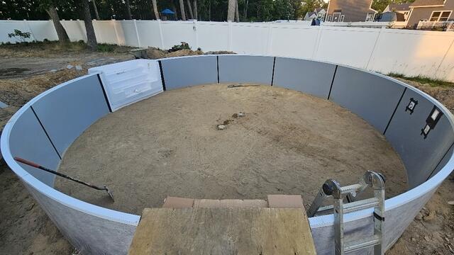 Laying The Sand Base