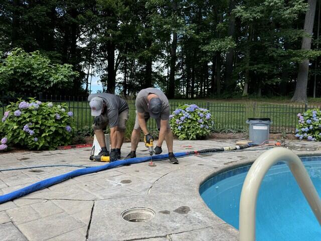 Colby and Matt Starting the PolyLevel Process