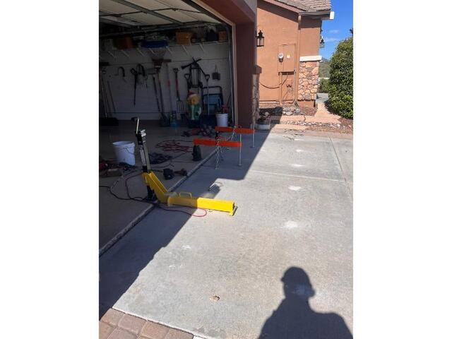 Concrete Leveling Process: Drilling Time in Prescott, Arizona