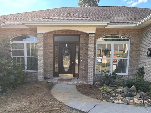 The job site after our crew completed the work.