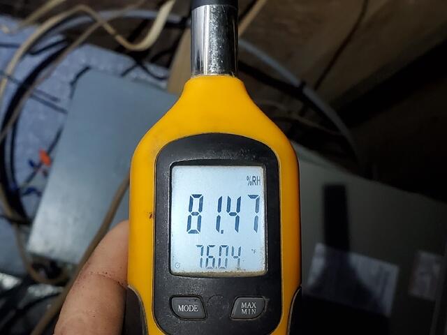 High Humidity Levels