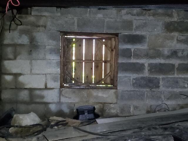 Original Crawl Space Door