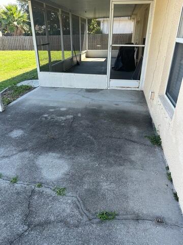 Settling Concrete Patio