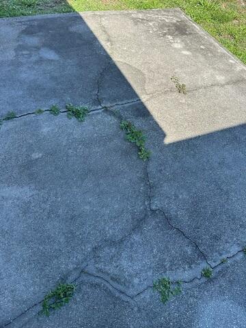 Cracked Concrete Slabs