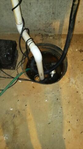 Old Sump Pump System