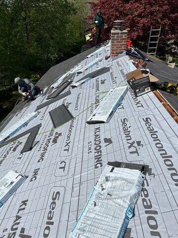 Underlayment and Shingles Protect the Roof