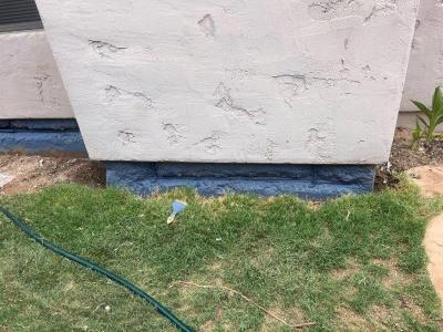 Concrete Stem Wall Repair Process: Rust Inhibitor in Glendale, Arizona