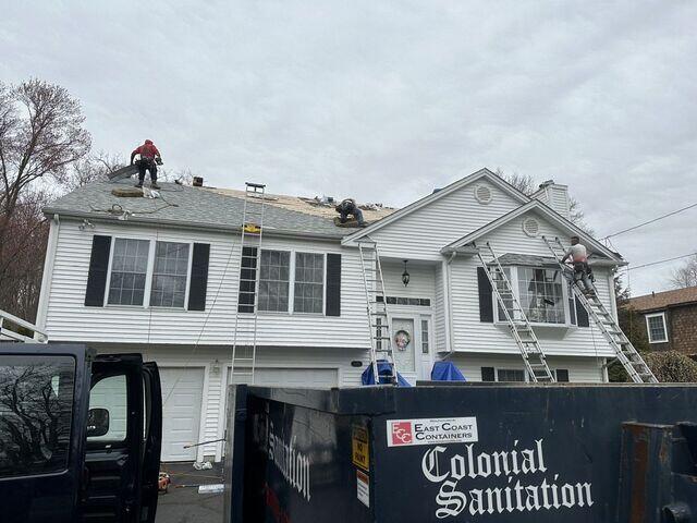 Installing the New Shingles