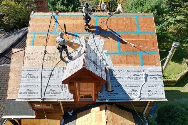 Decking Tape and Underlayment
