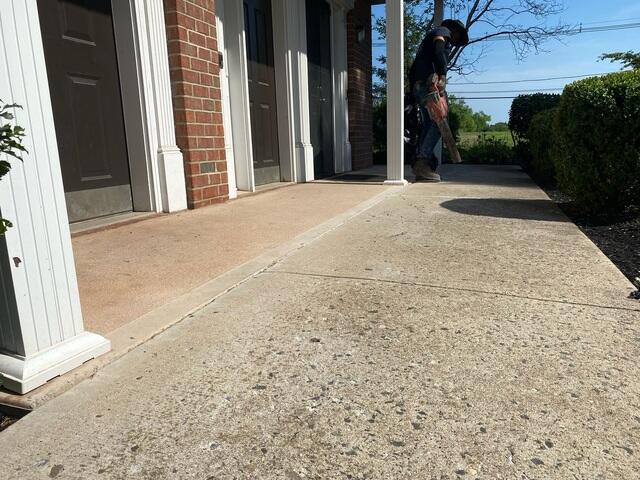 We Have Completely Reinforced This Walkway