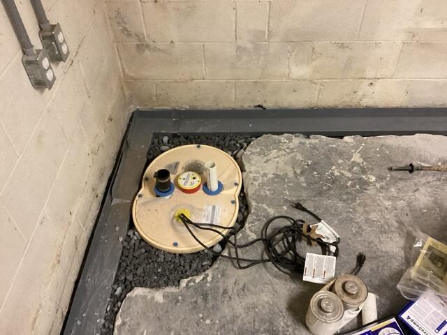 Sump Pump Installation