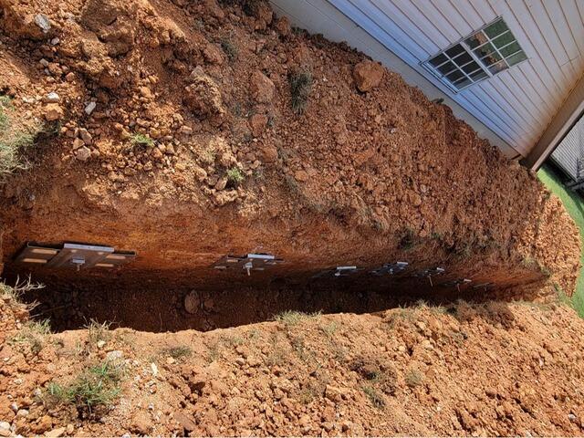 A photo of the GeoLocks; we installed seven at this site.