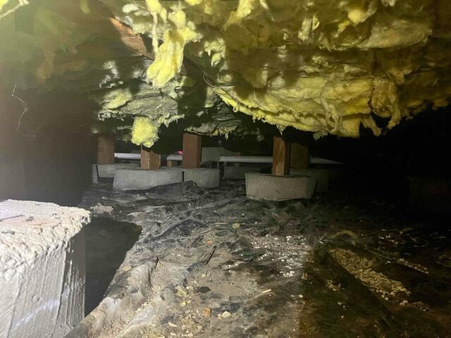 Overall Crawl Space Disarray