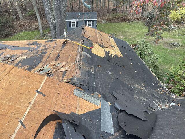 Inspecting the Wood Decking