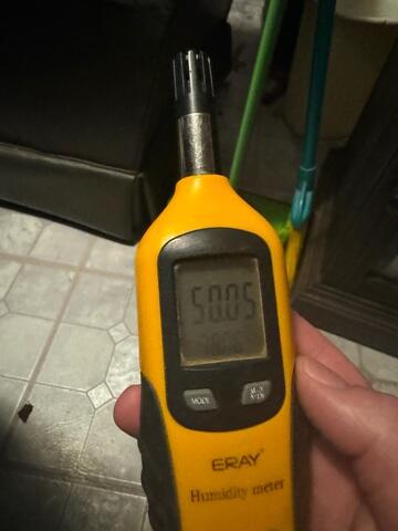 More Moisture Readings