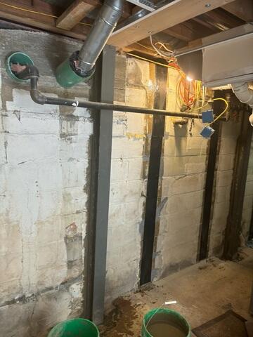 Wall Support installation