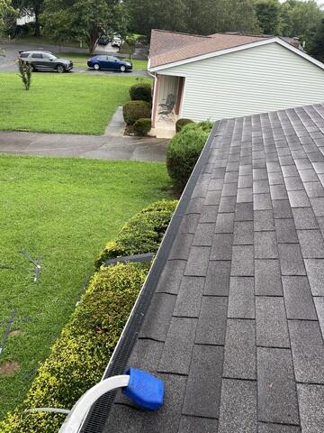 RainDrop Pro Gutter Guards Installed