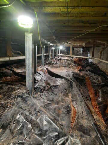 Completed Foundation Repair