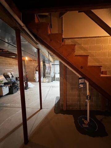 Our SuperSump And WaterGuard Systems Working Together To Systematically Safeguard This Basement