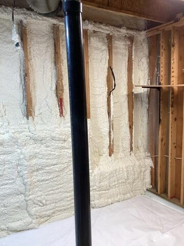New Insulation made for the Crawl Space