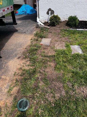 Buried Discharge Line