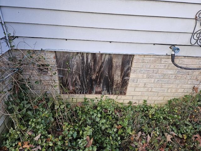 Original Crawl Space Door
