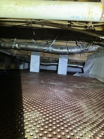 Drainage Matting Installation