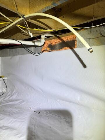 Vents Sealed with SilverGlo Insulation