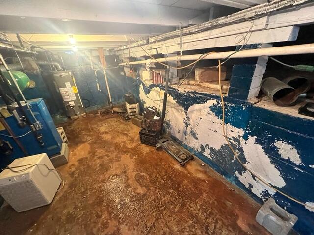 Wet Floor During Inspection