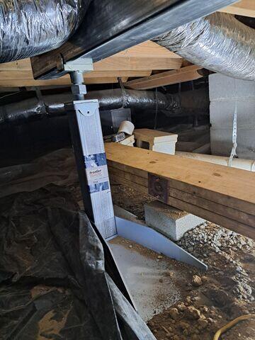 Stronger Crawl Space Support