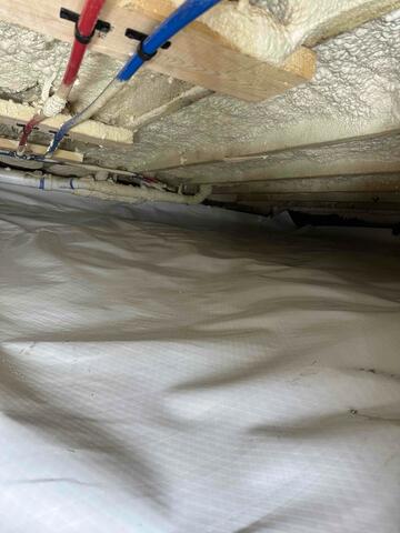CleanSpace vapor barrier to the rescue!