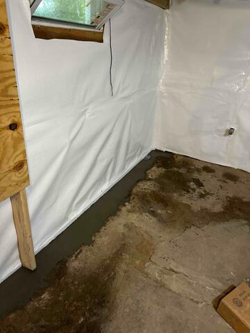 WaterGuard drainage system with CleanSpace Wall