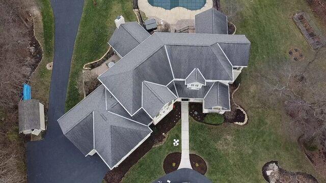 Existing Roof Aerial View