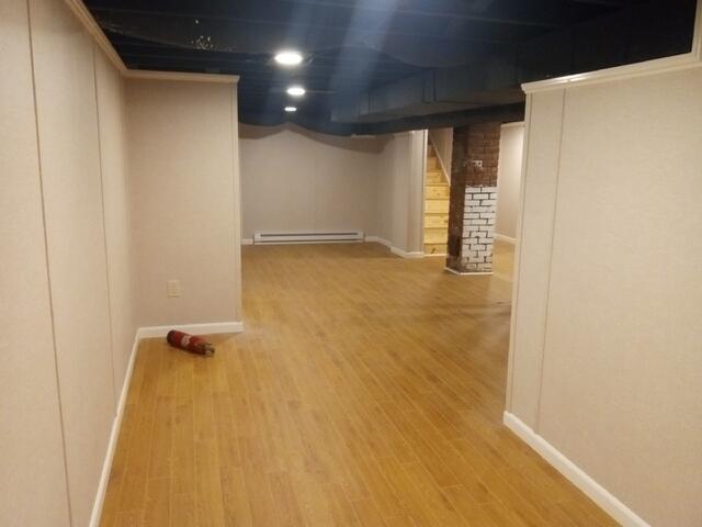 Clean, tidy, EverLast Basement Wall Panels