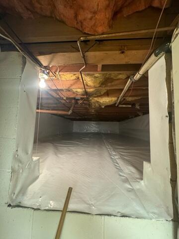 This Crawl Space Has Received A Total Transformation