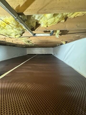 The Crew Has Fully Installed Our Heavy-Duty Drainage Matting