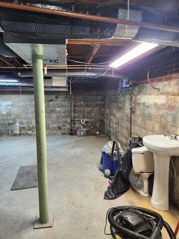 Before Being Waterproofed