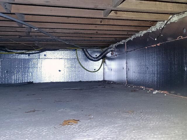 Properly Insulated Crawl Space