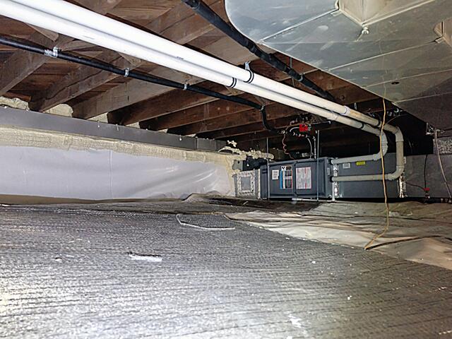 Poorly Encapsulated Liner & Exposed Rim Joists