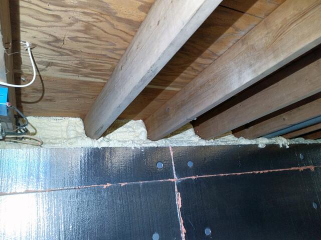 Properly Insulated Rim Joists & Walls