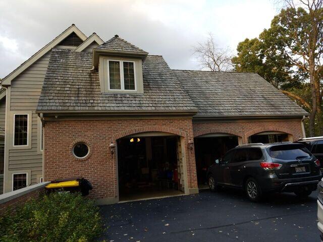 Before Shot of Garage Side