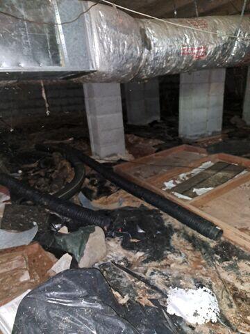 Crawl Space Debris